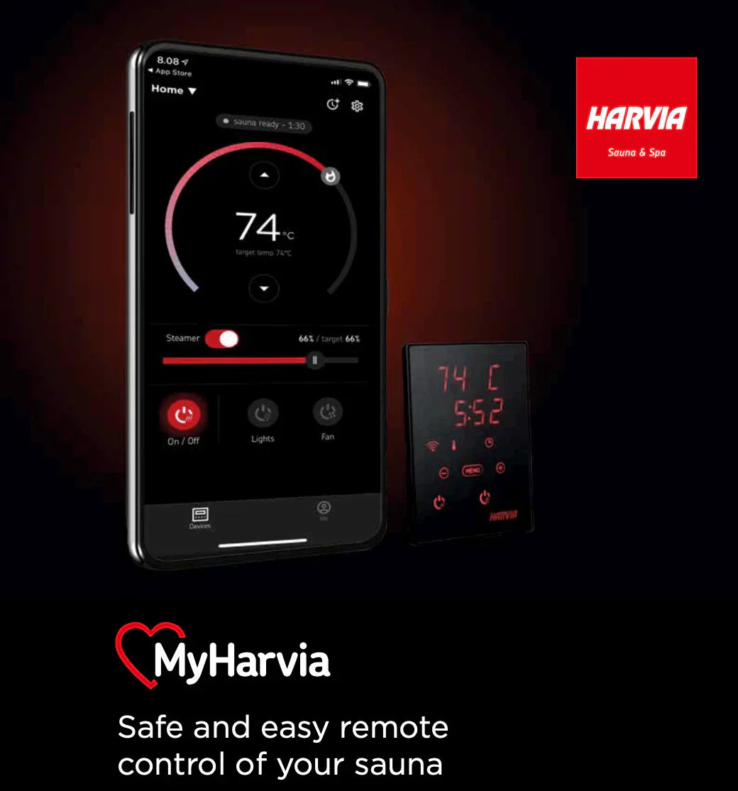 Take Control of Your Sauna: Introducing the Harvia Xenio WiFi Control