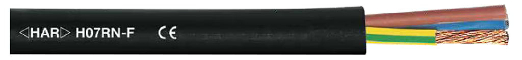 Sauna Heater Cable (2.5mm /3 Phase / 5 core) 3m