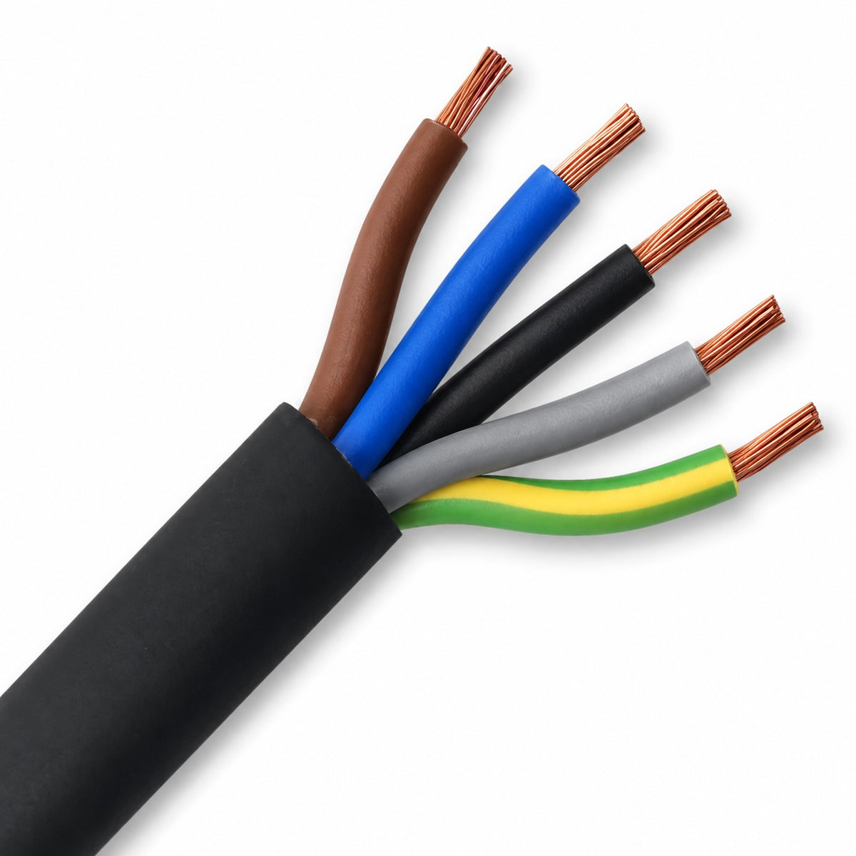 Sauna Heater Cable (2.5mm /3 Phase / 5 core) 3m