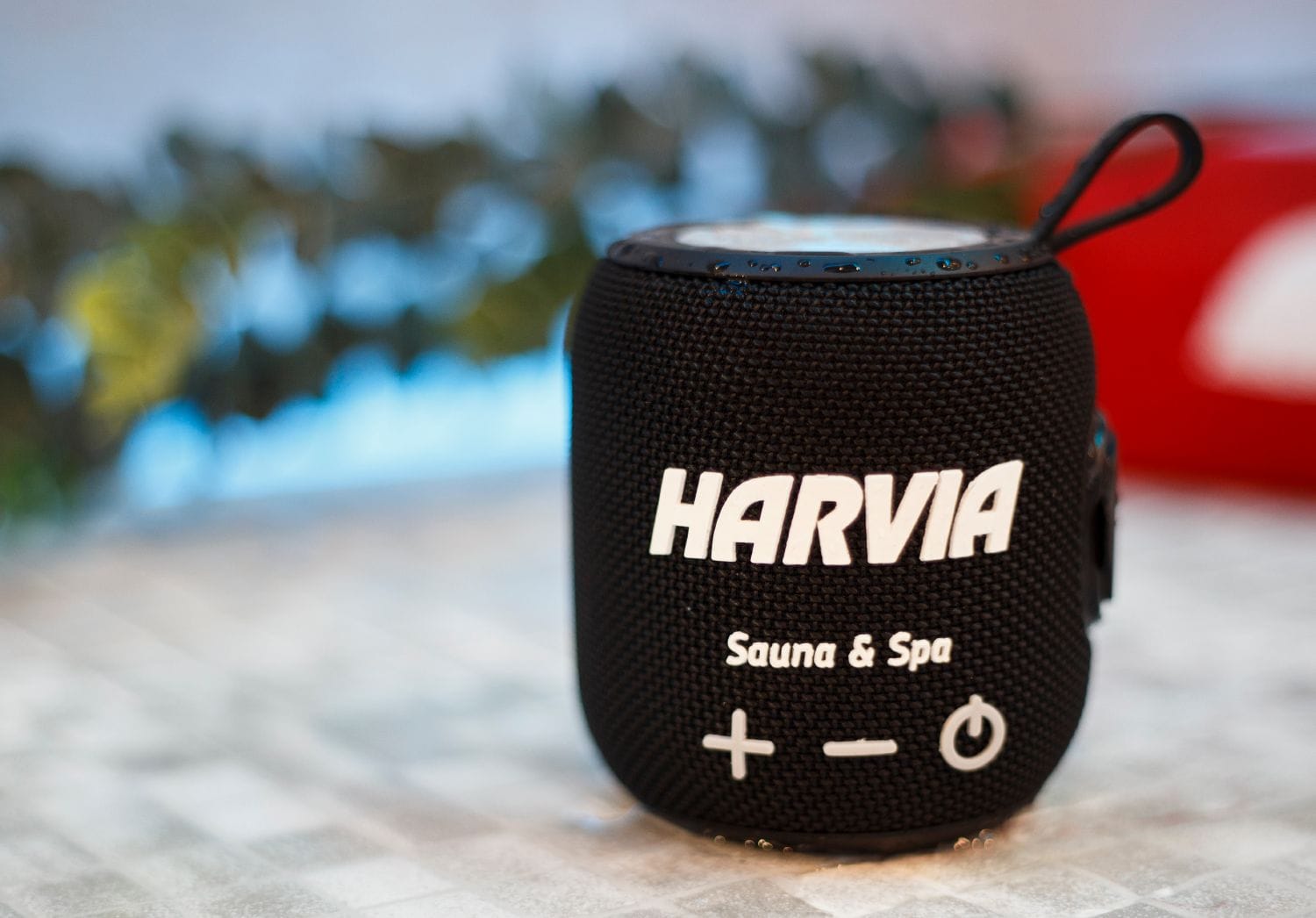 Harvia Black Sauna Speaker