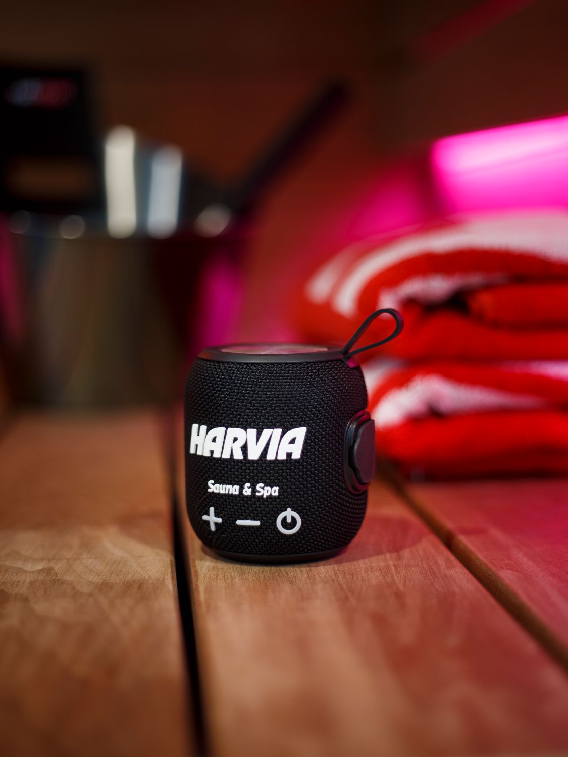 Harvia Black Sauna Speaker