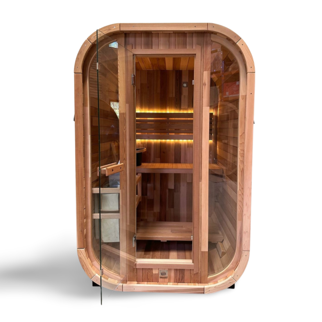 Niche View 1-2 Person Traditional Cedar Sauna
