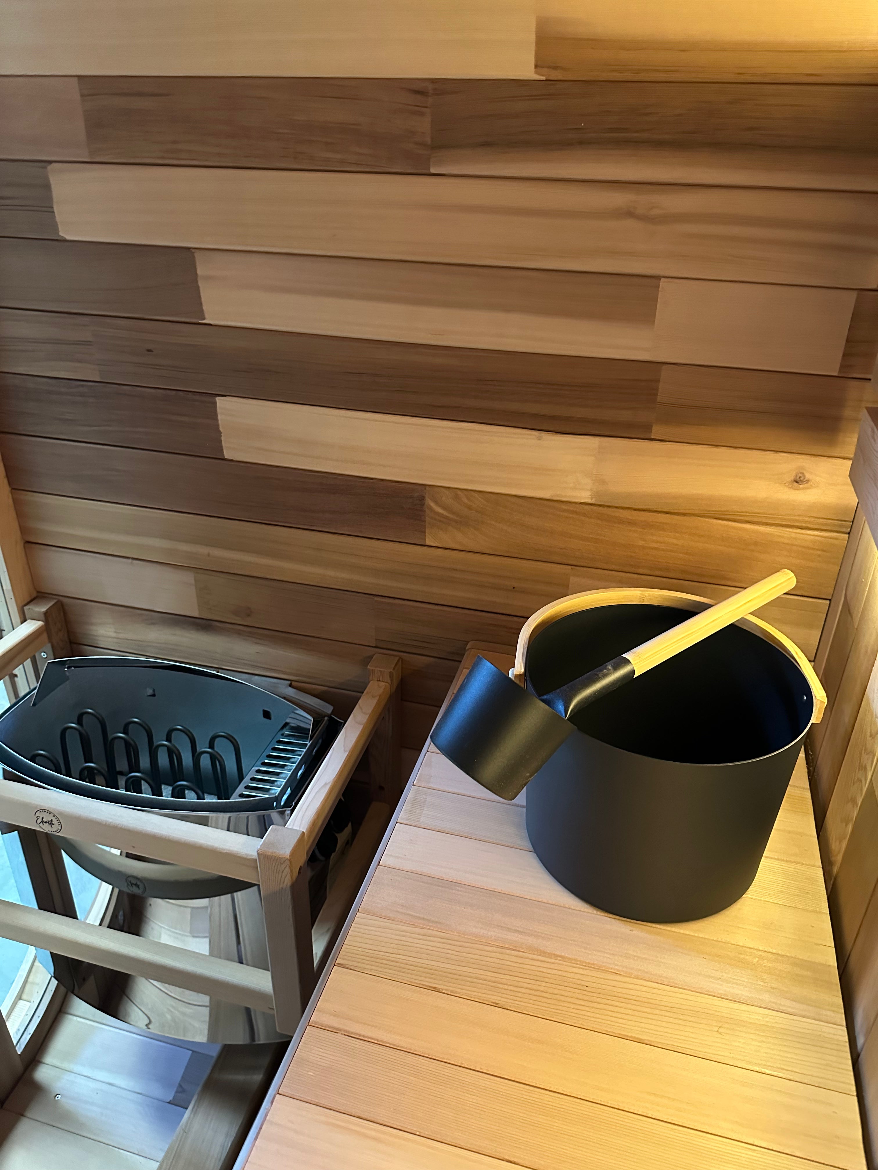 Niche View 1-2 Person Traditional Cedar Sauna