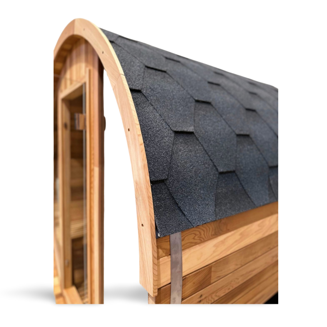 Outlook 4 Person Traditional Cedar Barrel Sauna