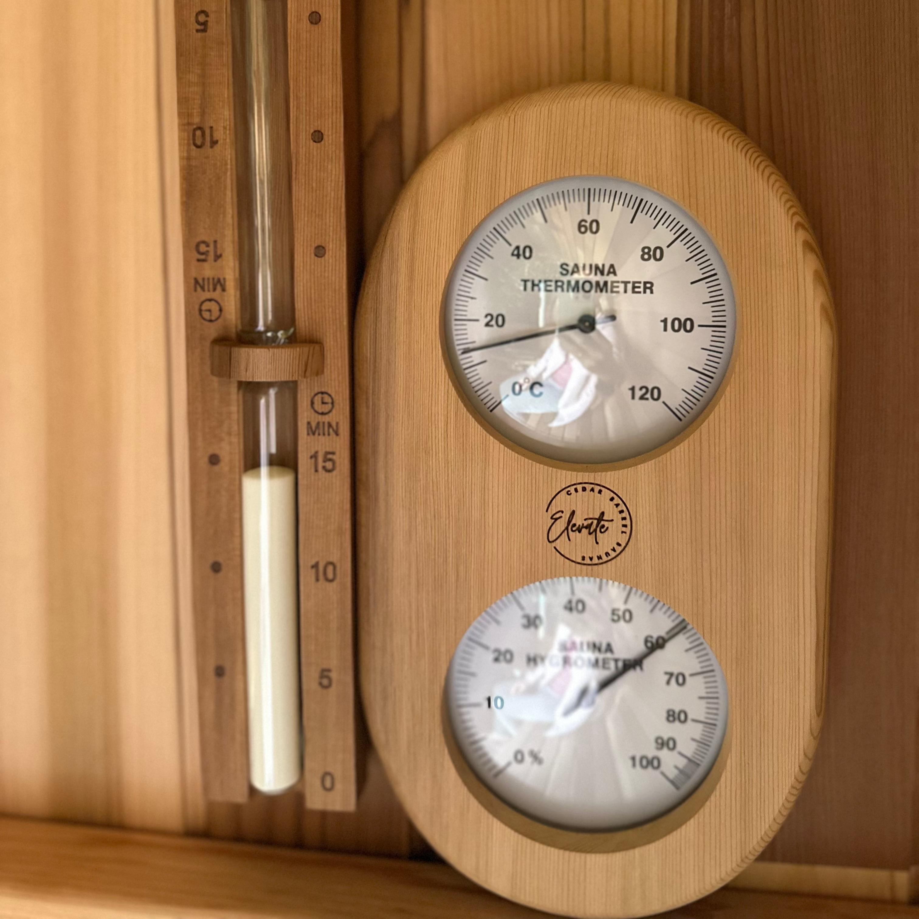 Cove 4 Person Traditional Cedar Barrel Sauna