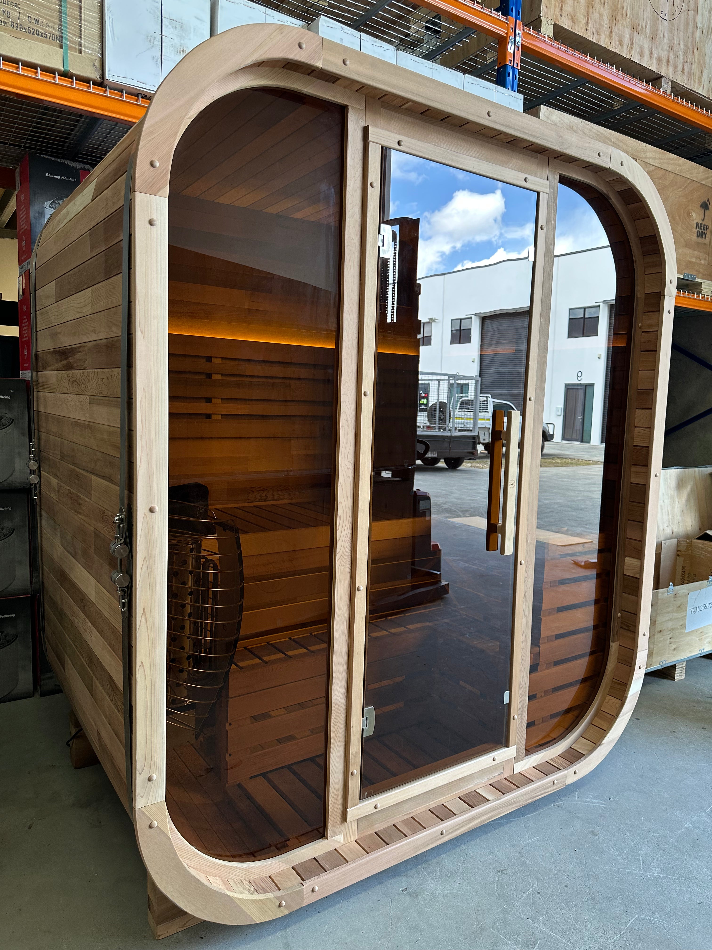 NordArc 3 Person Cedar Sauna