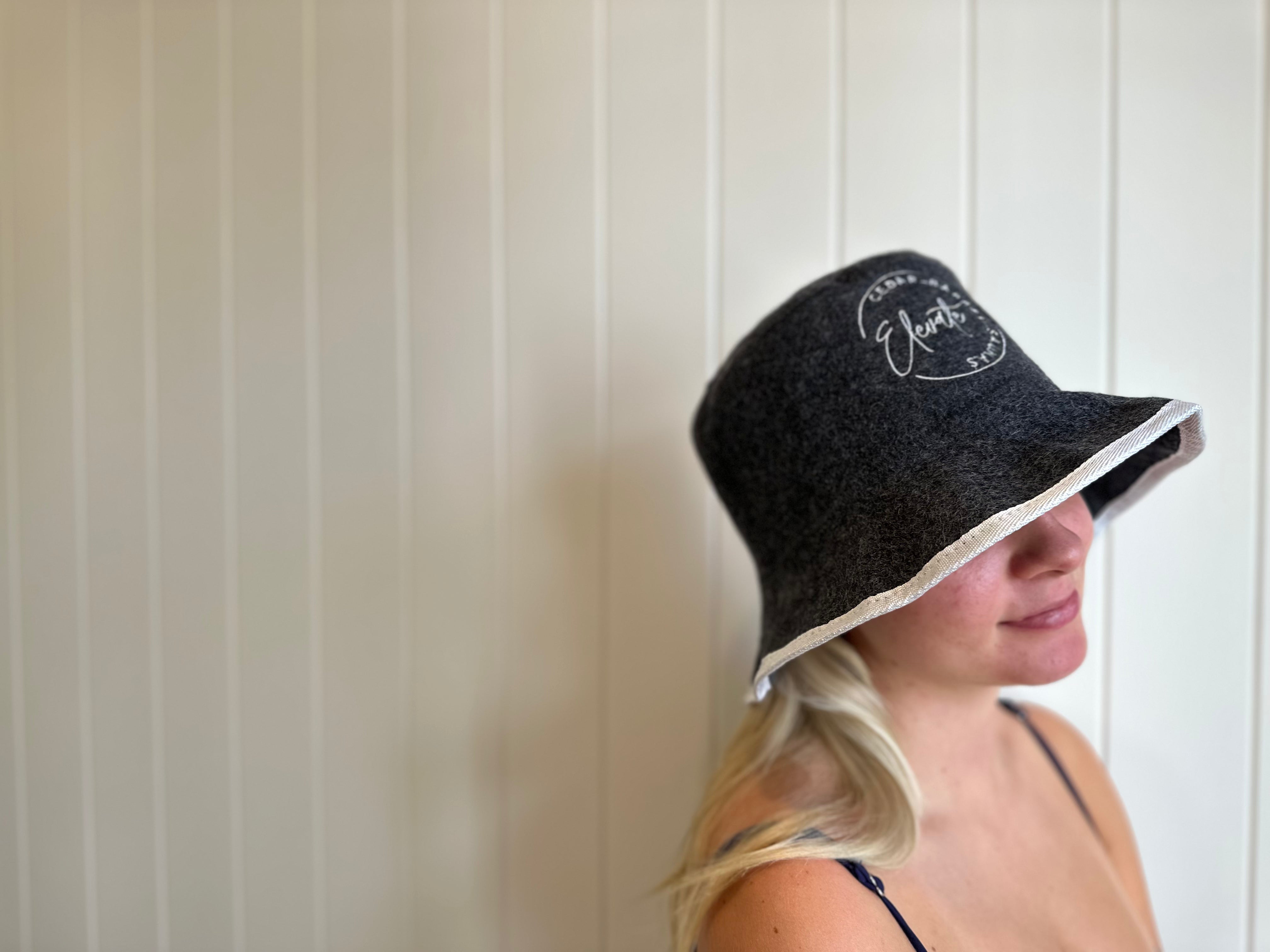 Ritual Charcoal Grey Wool Sauna Bucket Hat