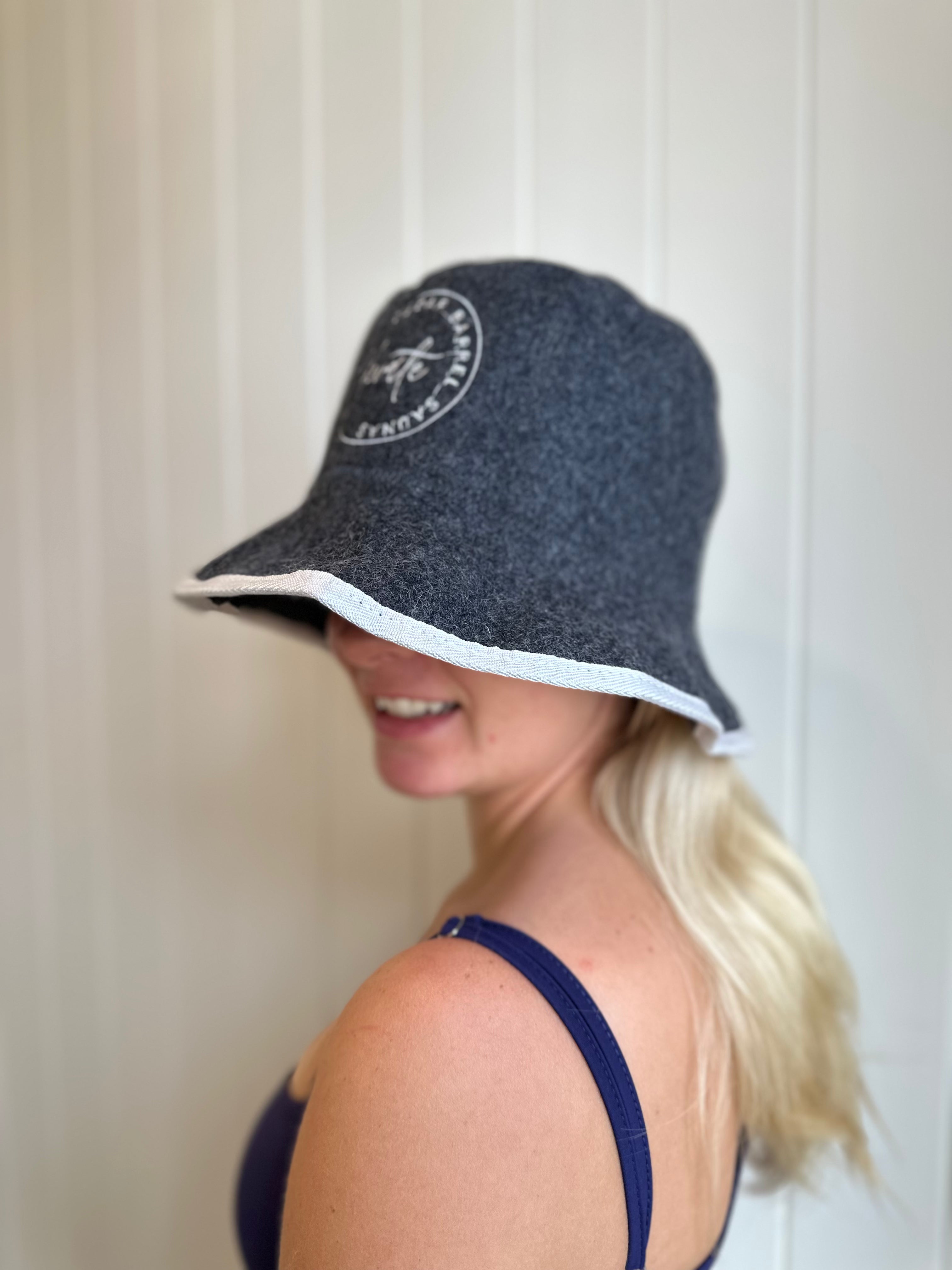 Ritual Charcoal Grey Wool Sauna Bucket Hat