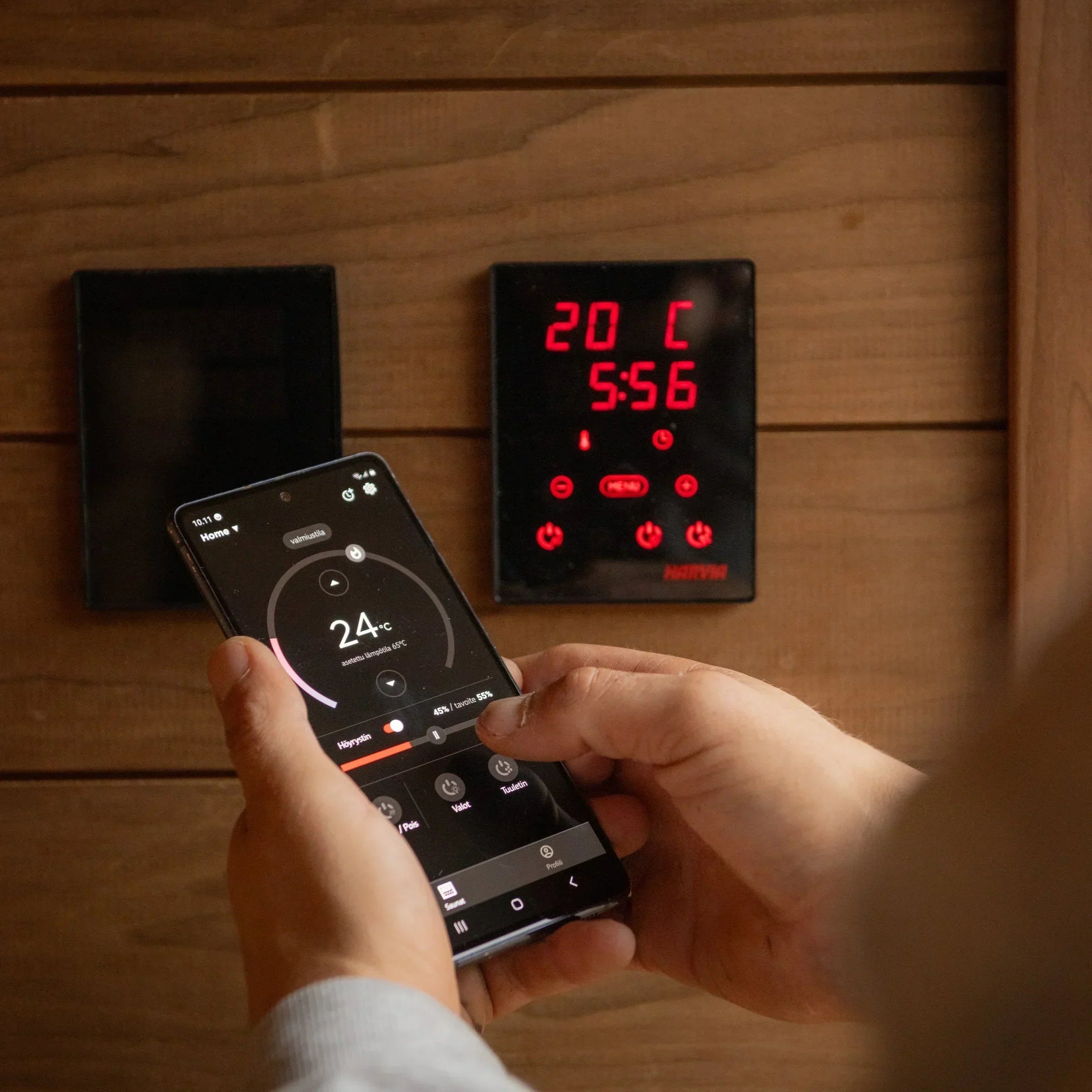 Take Control of Your Sauna: Introducing the Harvia Xenio WiFi Control