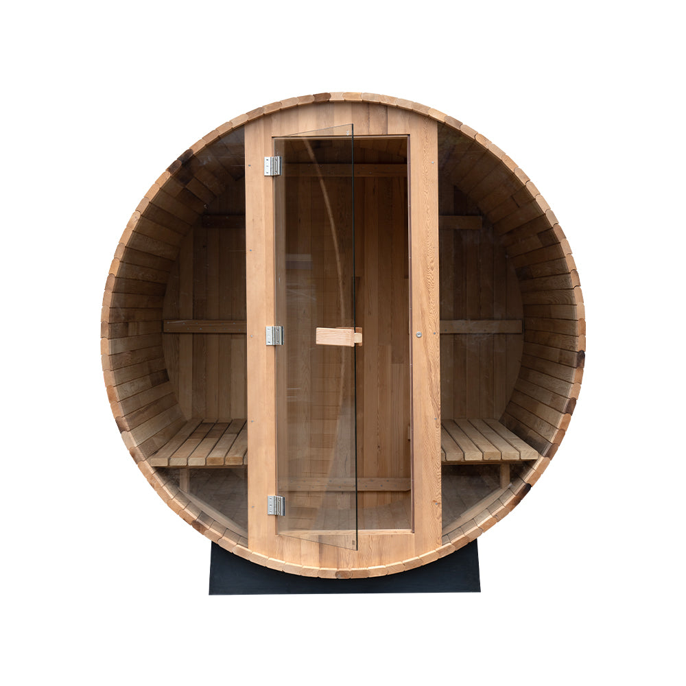 Outlook 8 Person Cedar Barrel Sauna