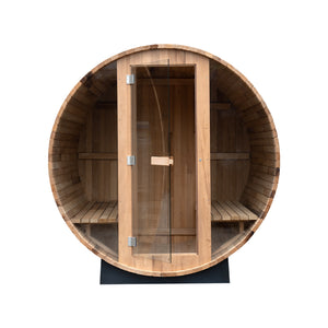 Outlook 8 Person Cedar Barrel Sauna