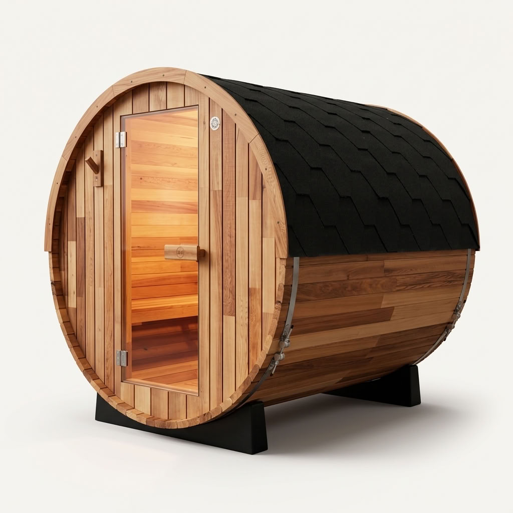 Cove 4 Person Traditional Cedar Sauna