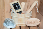 Load image into Gallery viewer, Outlook 8 Person Cedar Barrel Sauna
