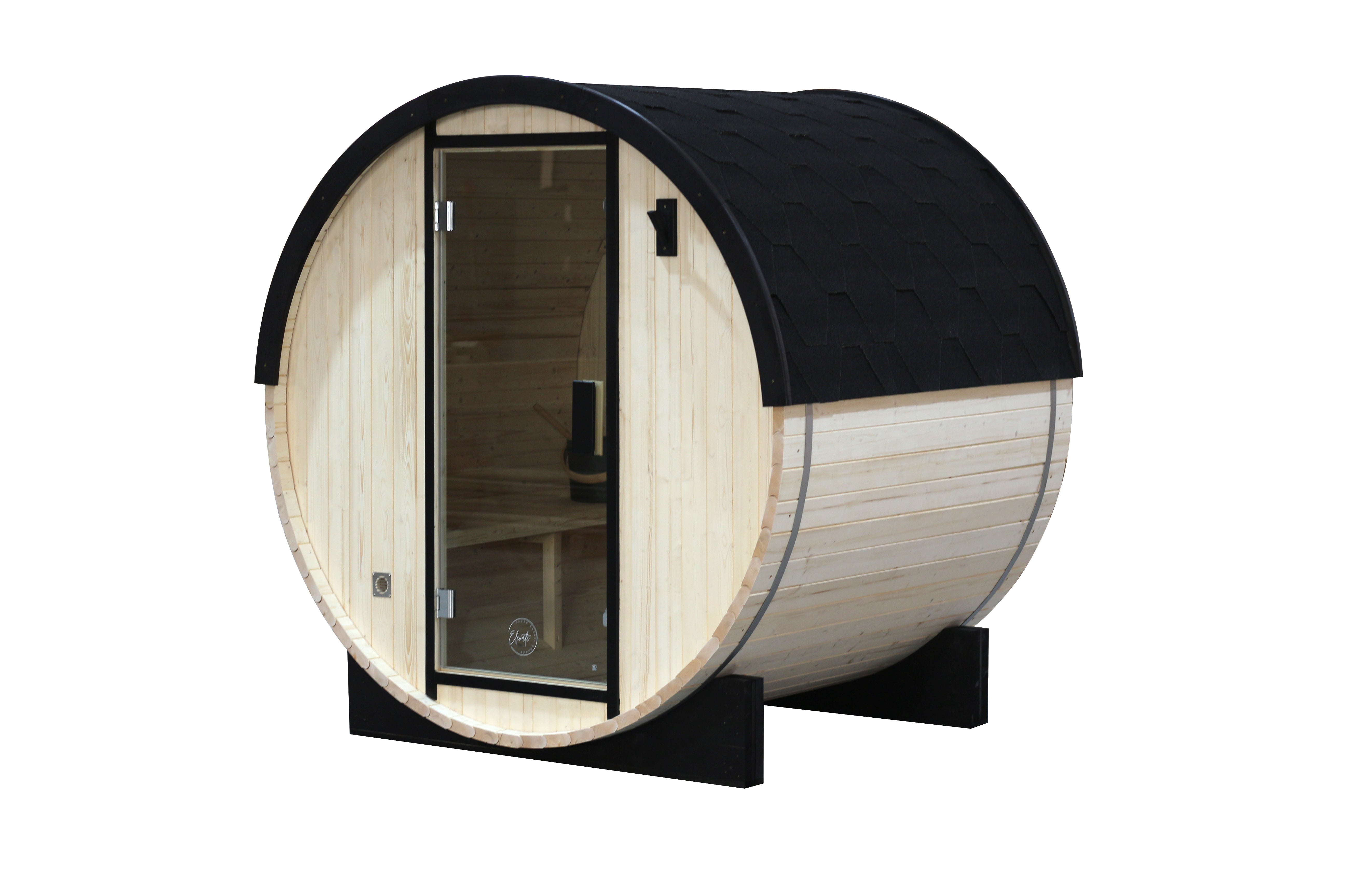 Urban 2-4 Person Barrel Sauna - Nordic Spruce