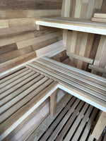 Load image into Gallery viewer, Outlook 4 Person Cedar Barrel Sauna
