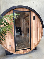 Load image into Gallery viewer, Urban 2-4 Person Cedar Barrel Sauna
