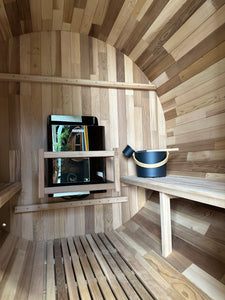 Urban 2-4 Person Cedar Barrel Sauna