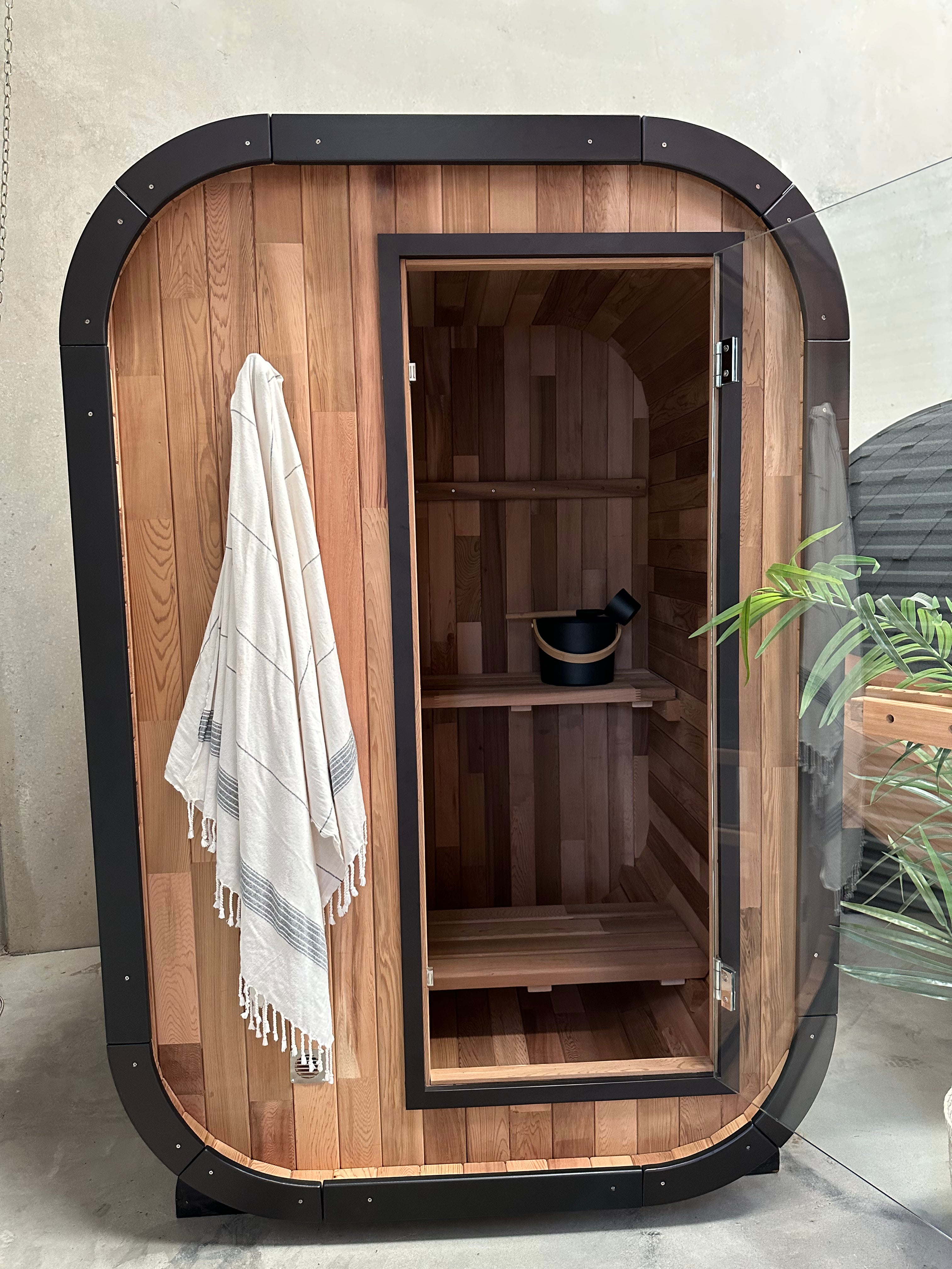 Niche 1-2 Person Cedar Sauna