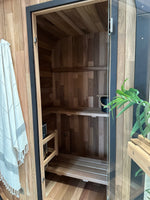 Load image into Gallery viewer, Niche 1-2 Person Cedar Sauna
