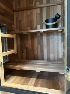 Niche 1-2 Person Cedar Sauna