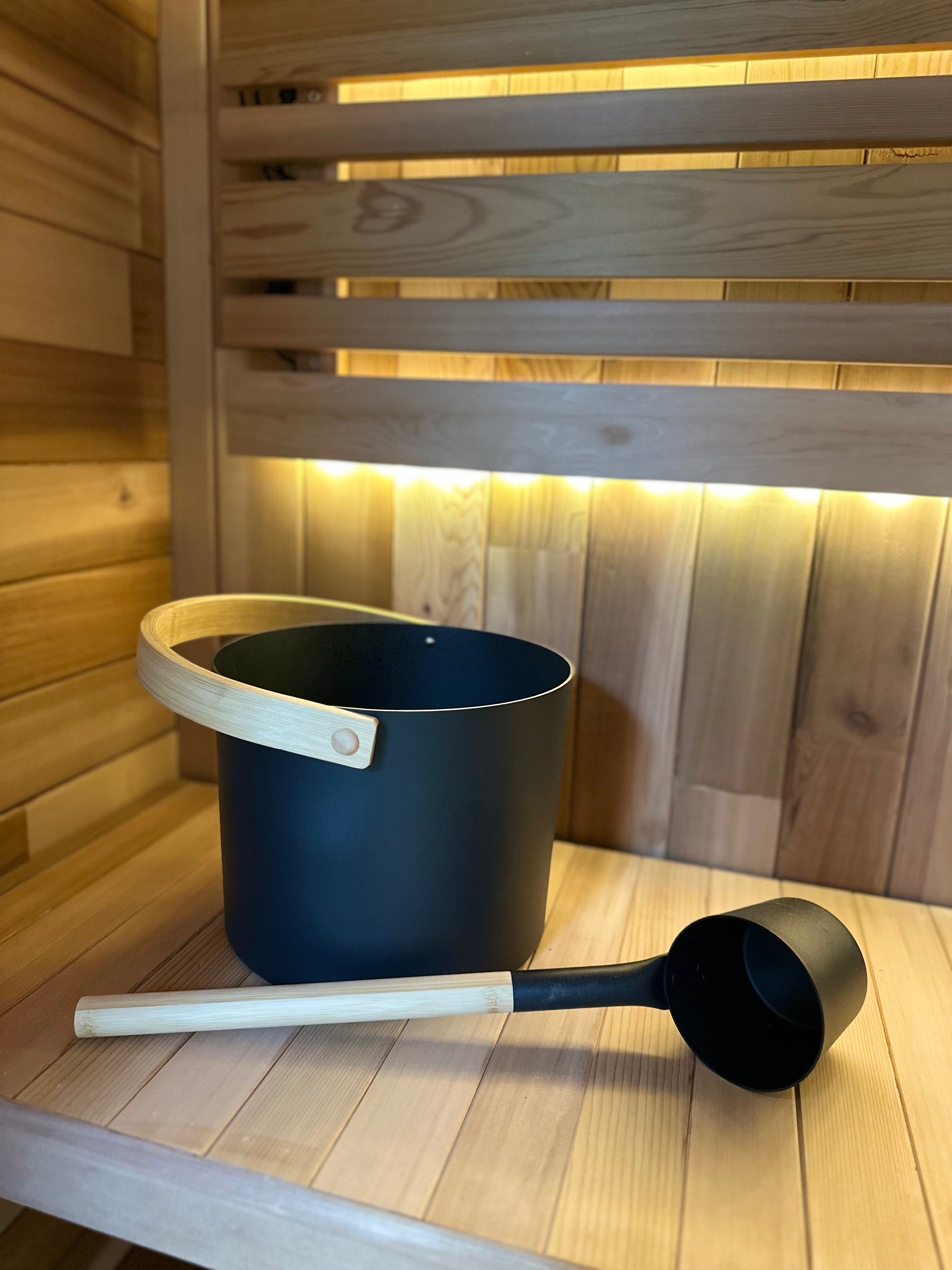 Niche View 1-2 Person Traditional Cedar Sauna