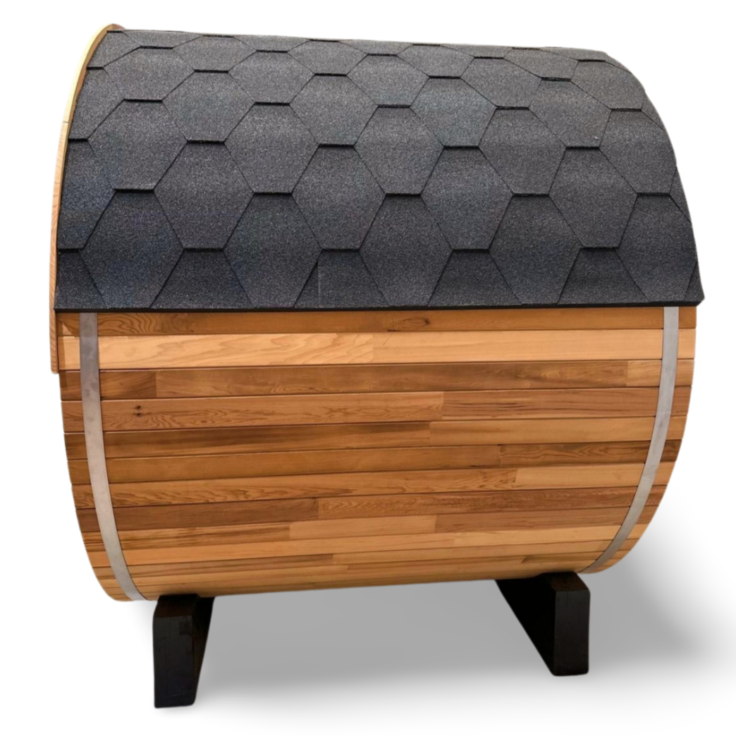Outlook 4 Person Traditional Cedar Barrel Sauna