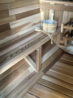 Load image into Gallery viewer, Cove 4 Person Traditional Cedar Barrel Sauna
