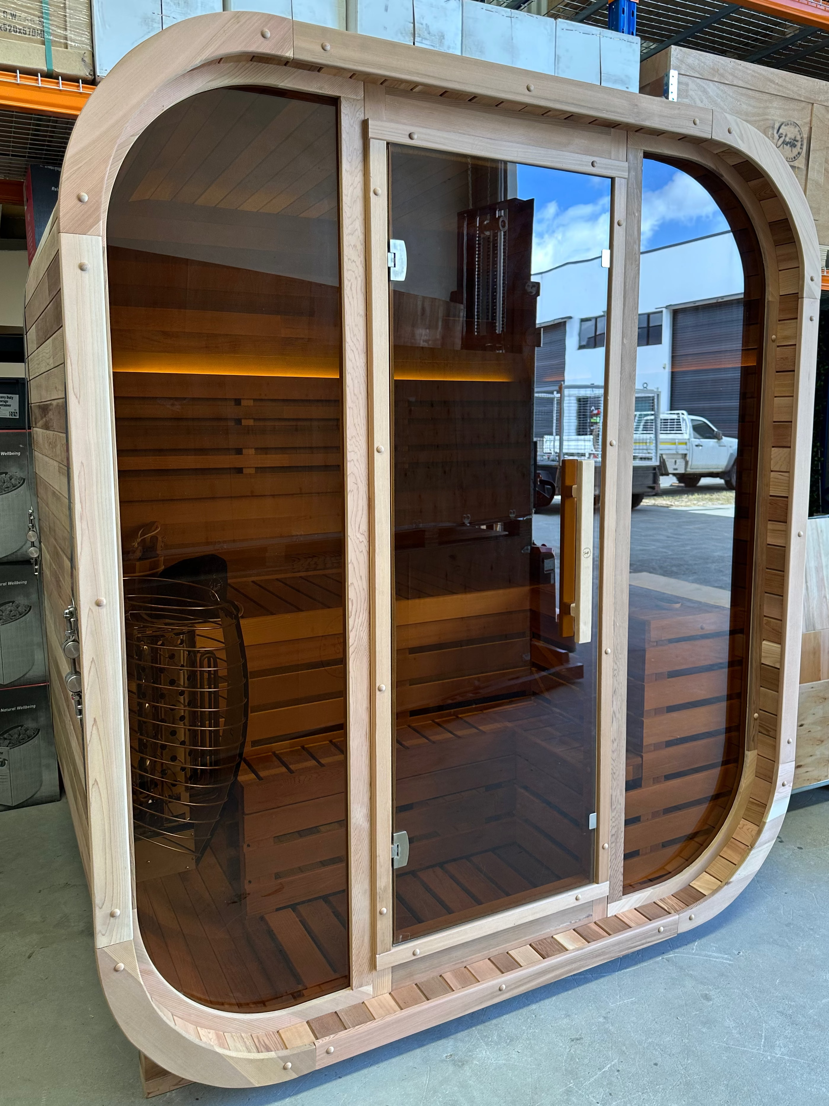 NordArc 3 Person Cedar Sauna