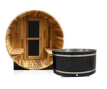 Load image into Gallery viewer, Cold Plunge and Traditional 6 Person Sauna
