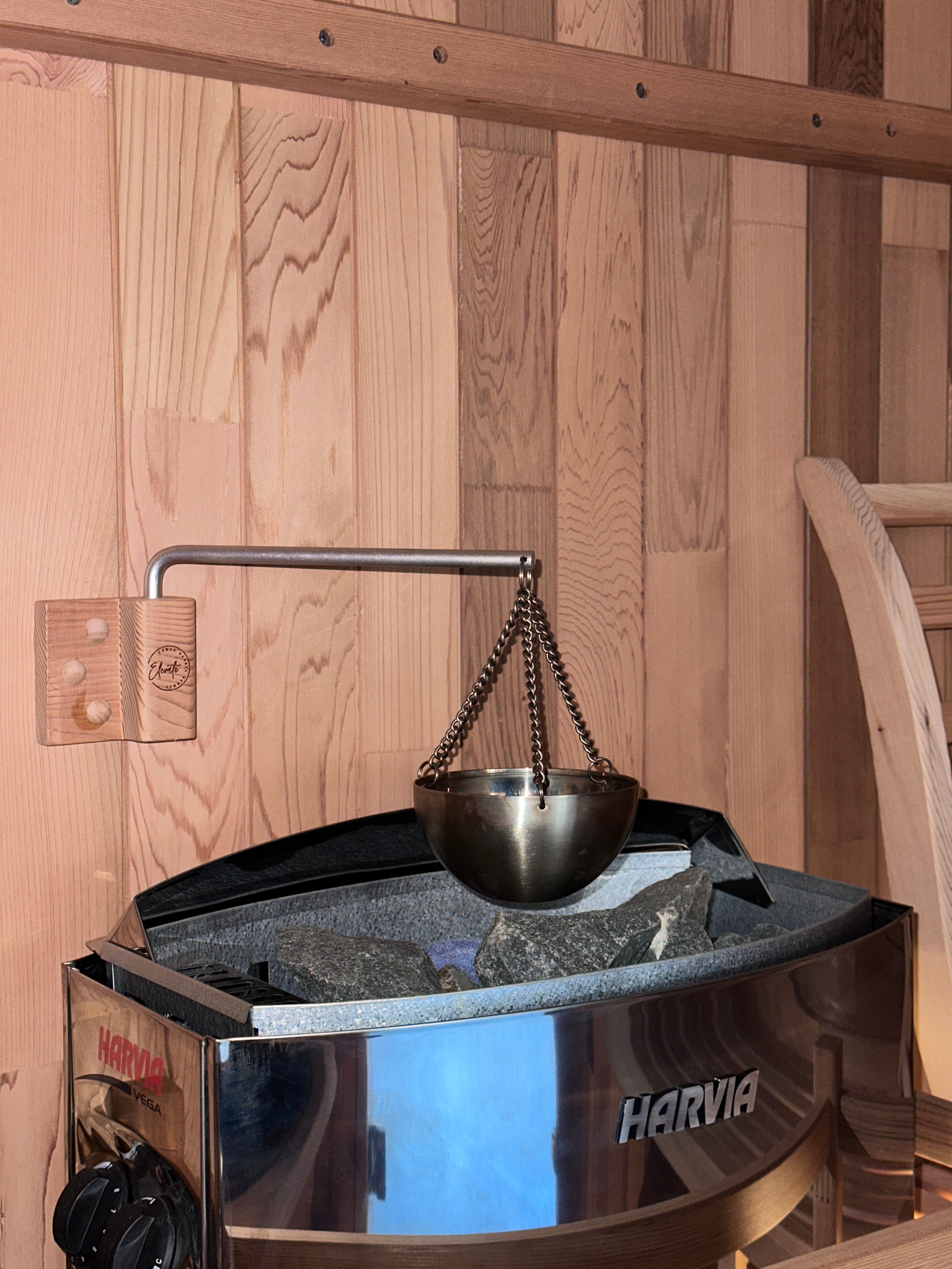 Urban 2-4 Person Traditional Cedar Barrel Sauna | Black Edition