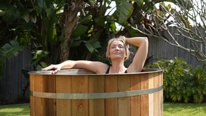 Curve Cedar Cold Plunge