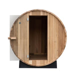 Load image into Gallery viewer, Cove 4 Person Cedar Barrel Sauna
